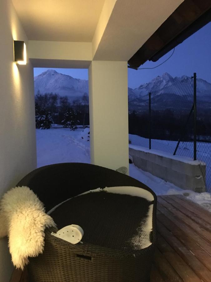 Vila Lesna House With A Garden 2 Minutes From The Center Of The Tatras Nová Lesná Buitenkant foto