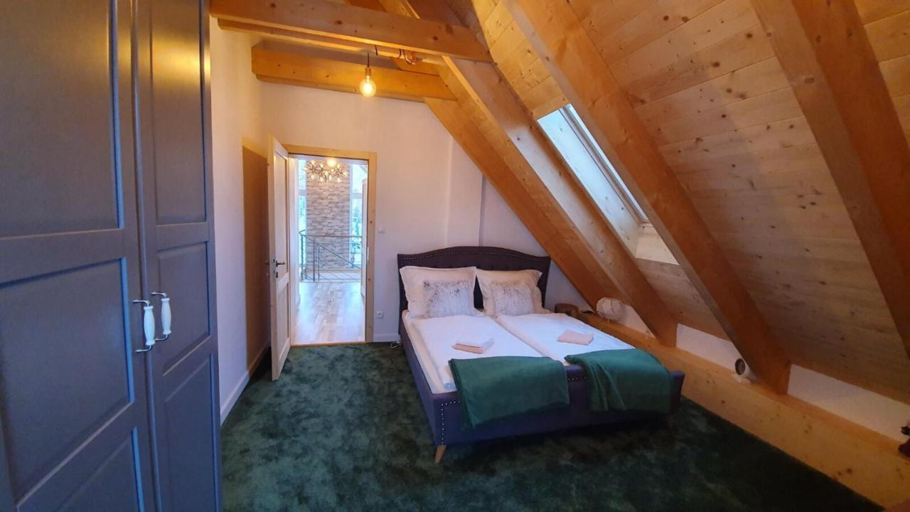Vila Lesna House With A Garden 2 Minutes From The Center Of The Tatras Nová Lesná Buitenkant foto