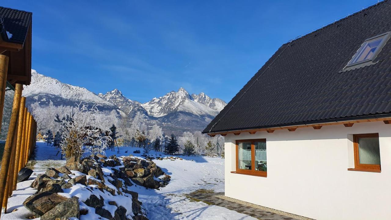 Vila Lesna House With A Garden 2 Minutes From The Center Of The Tatras Nová Lesná Buitenkant foto