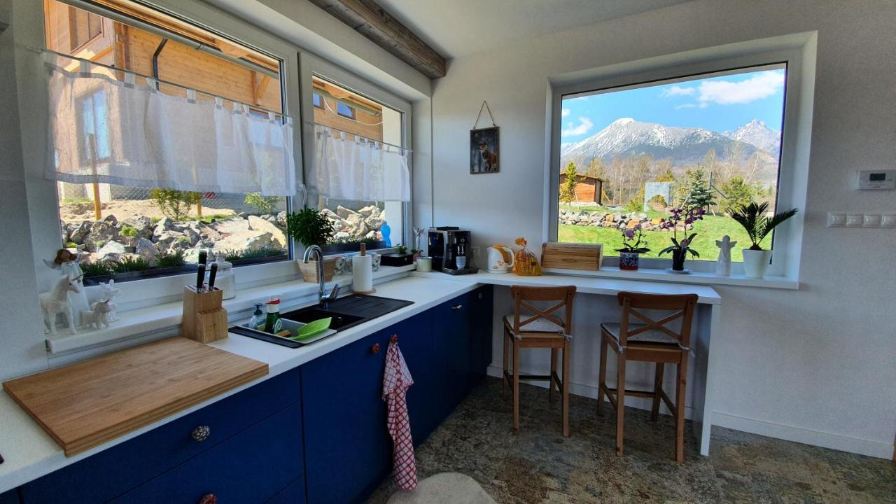 Vila Lesna House With A Garden 2 Minutes From The Center Of The Tatras Nová Lesná Buitenkant foto