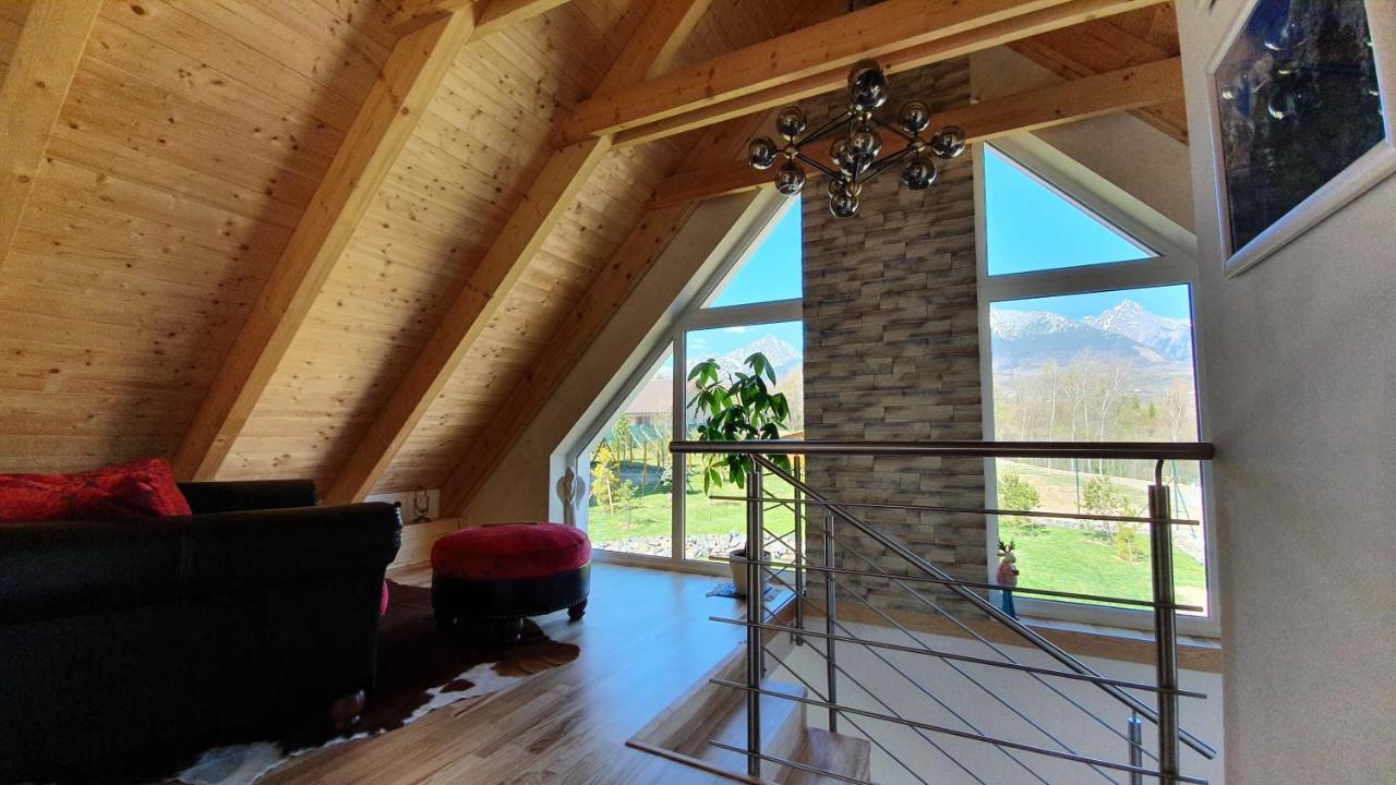 Vila Lesna House With A Garden 2 Minutes From The Center Of The Tatras Nová Lesná Buitenkant foto