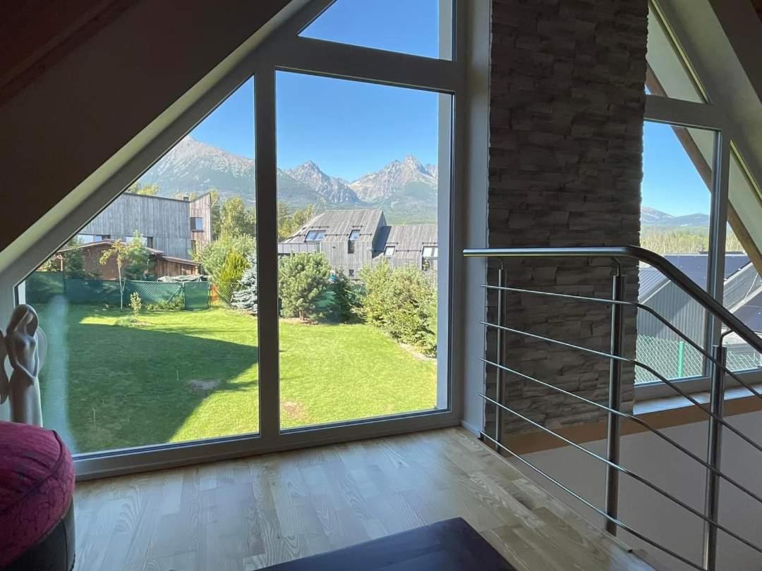 Vila Lesna House With A Garden 2 Minutes From The Center Of The Tatras Nová Lesná Buitenkant foto